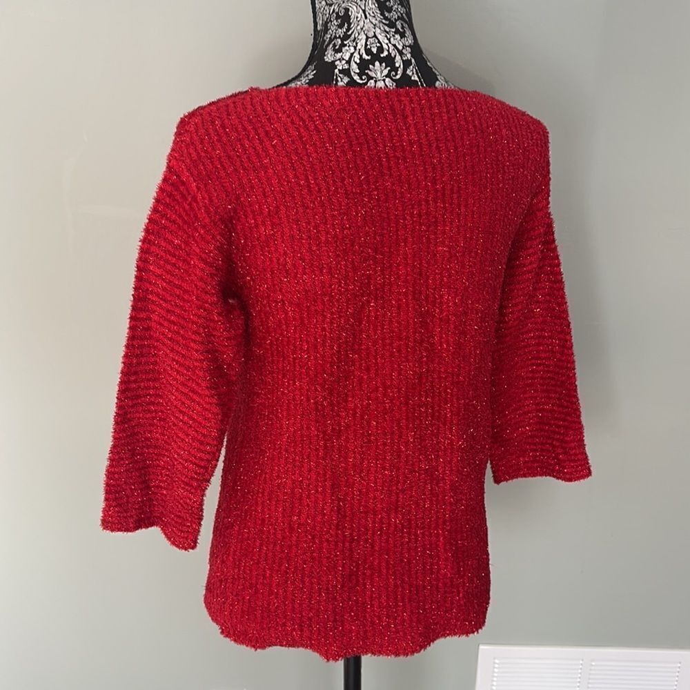 Ruby Rd Red Top . NEW - Picture 3 of 4